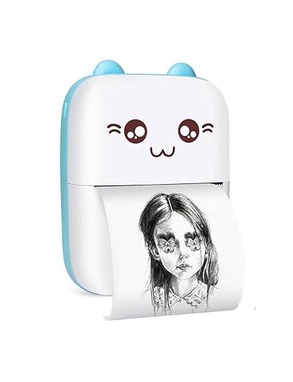 GAMEVANA Mini Thermal Printer | Inkless Bluetooth Pocket Printer