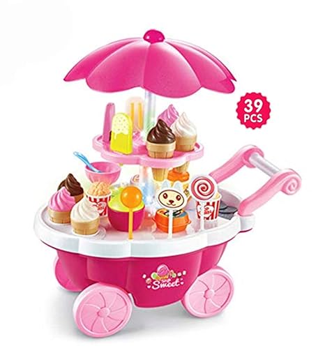 GameVana Unicorn Sweet Cart | Ice Cream Cart