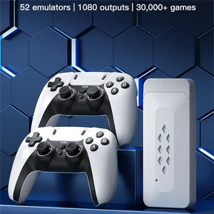 GameVana GameStick™ Ultra M22 | With 2 Automatic White Wireless Controllers 2025